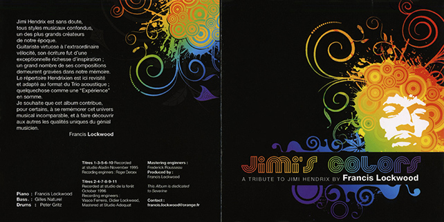 Francis Lockwood CD Jimi's Colors Sergent Major cover